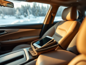 How to Keep Your Phone Warm in a Car During Winter